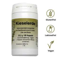 Kieselerde Kapseln – Für Haut, Haare & Nägel